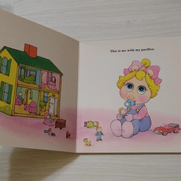 Vintage 1992 Muppet Babies: Bye-Bye, Pacifier Book By Louise Gikow - Picture 3 of 3